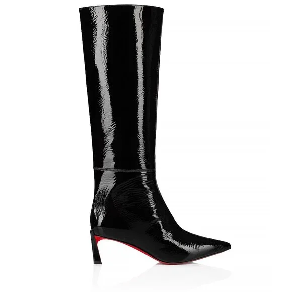 Christian Louboutin CONDOROCOMBO BOTTA 55 Tall Knee High Boots Heels